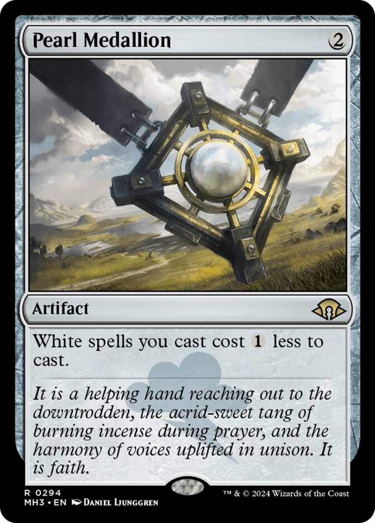 Pearl Medallion [Modern Horizons 3] | Gam3 Escape