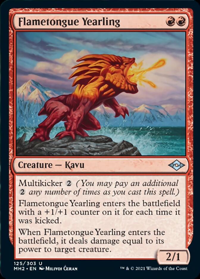 Flametongue Yearling [Modern Horizons 2] | Gam3 Escape