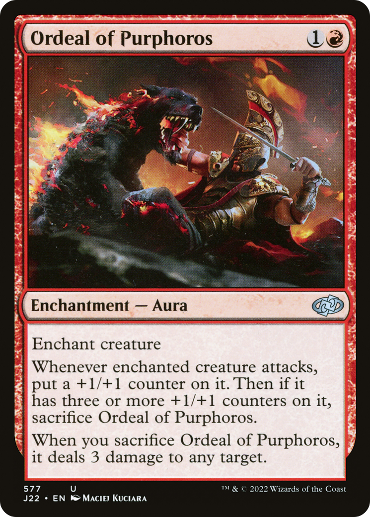 Ordeal of Purphoros [Jumpstart 2022] | Gam3 Escape