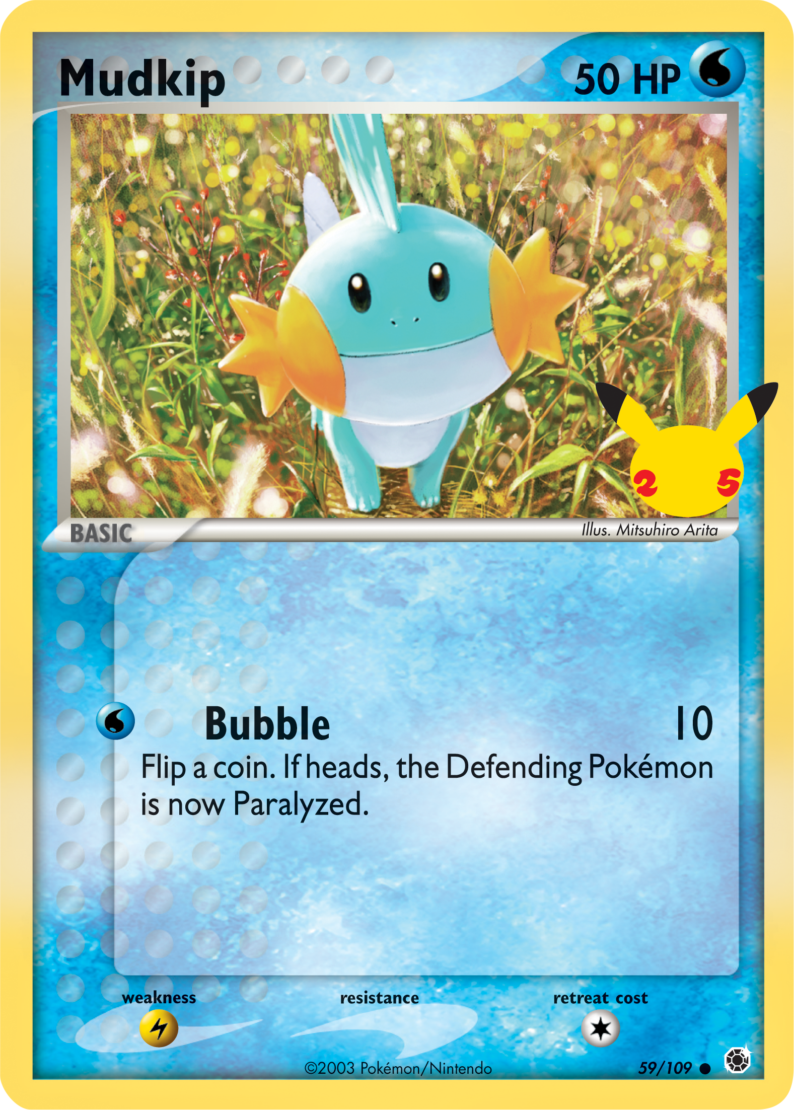 Mudkip (59/109) (Jumbo Card) [First Partner Pack] | Gam3 Escape