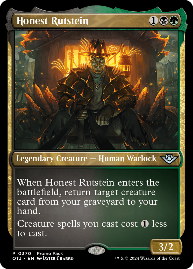 Honest Rutstein (Promo Pack) [Outlaws of Thunder Junction Promos] | Gam3 Escape