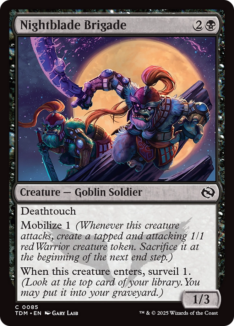 Nightblade Brigade [Tarkir: Dragonstorm] | Gam3 Escape
