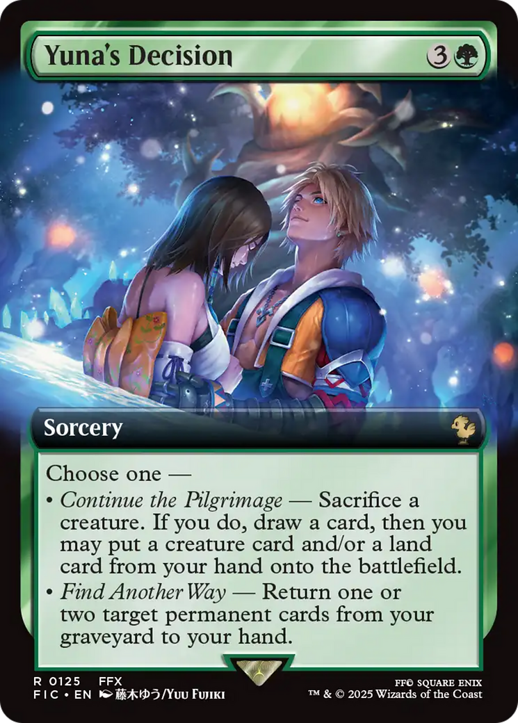 Yuna's Decision (Extended Art) [FINAL FANTASY Commander] | Gam3 Escape