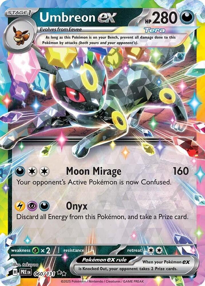 Umbreon ex (060/131) [Scarlet & Violet: Prismatic Evolutions] | Gam3 Escape