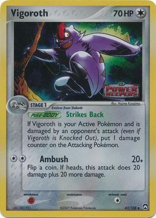 Vigoroth (41/108) (Stamped) [EX: Power Keepers] | Gam3 Escape