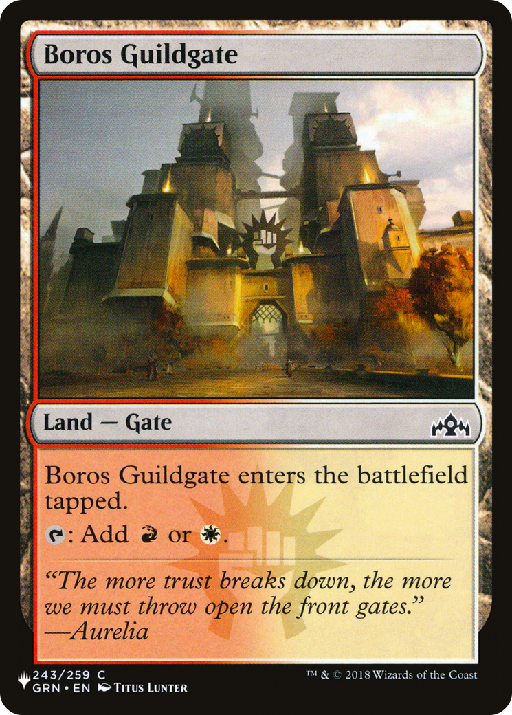 Boros Guildgate [The List] | Gam3 Escape