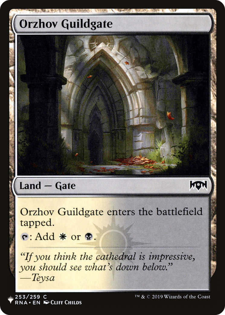 Orzhov Guildgate (253) [The List] | Gam3 Escape