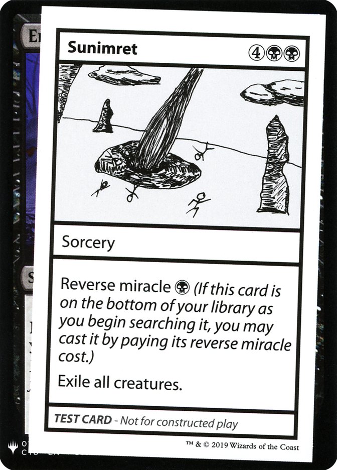 Sunimret [Mystery Booster Playtest Cards] | Gam3 Escape