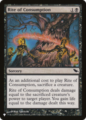 Rite of Consumption [The List Reprints] | Gam3 Escape