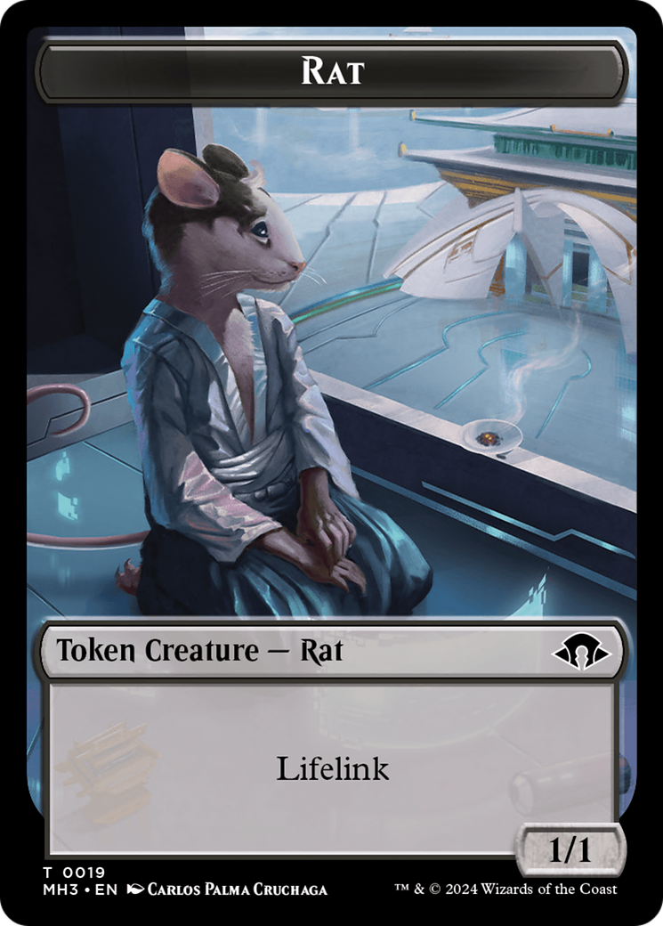 Rat Token [Modern Horizons 3 Tokens] | Gam3 Escape