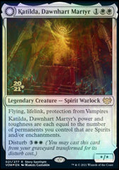 Katilda, Dawnhart Martyr // Katilda's Rising Dawn [Innistrad: Crimson Vow Prerelease Promos] | Gam3 Escape