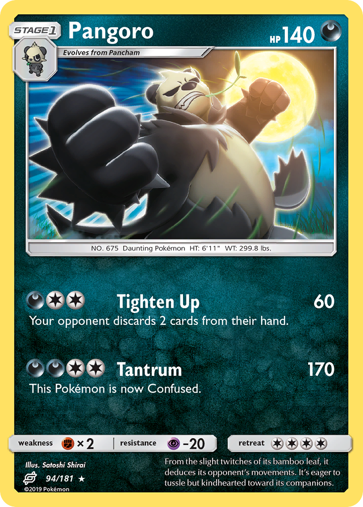 Pangoro (94/181) [Sun & Moon: Team Up] | Gam3 Escape