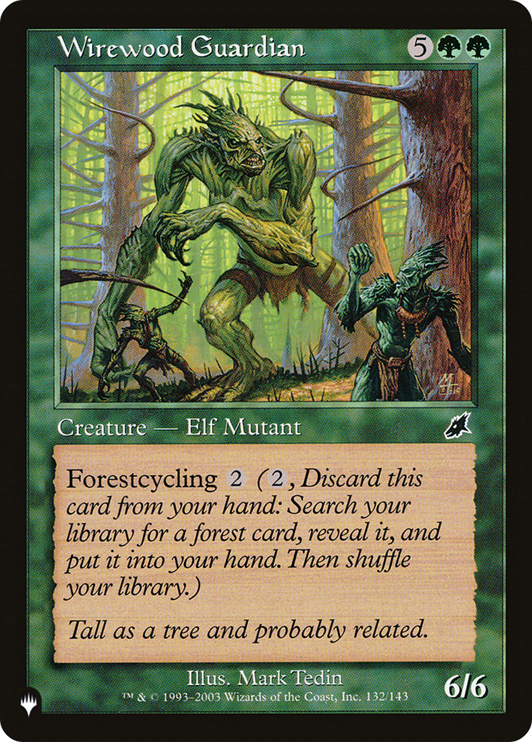 Wirewood Guardian [The List Reprints] | Gam3 Escape