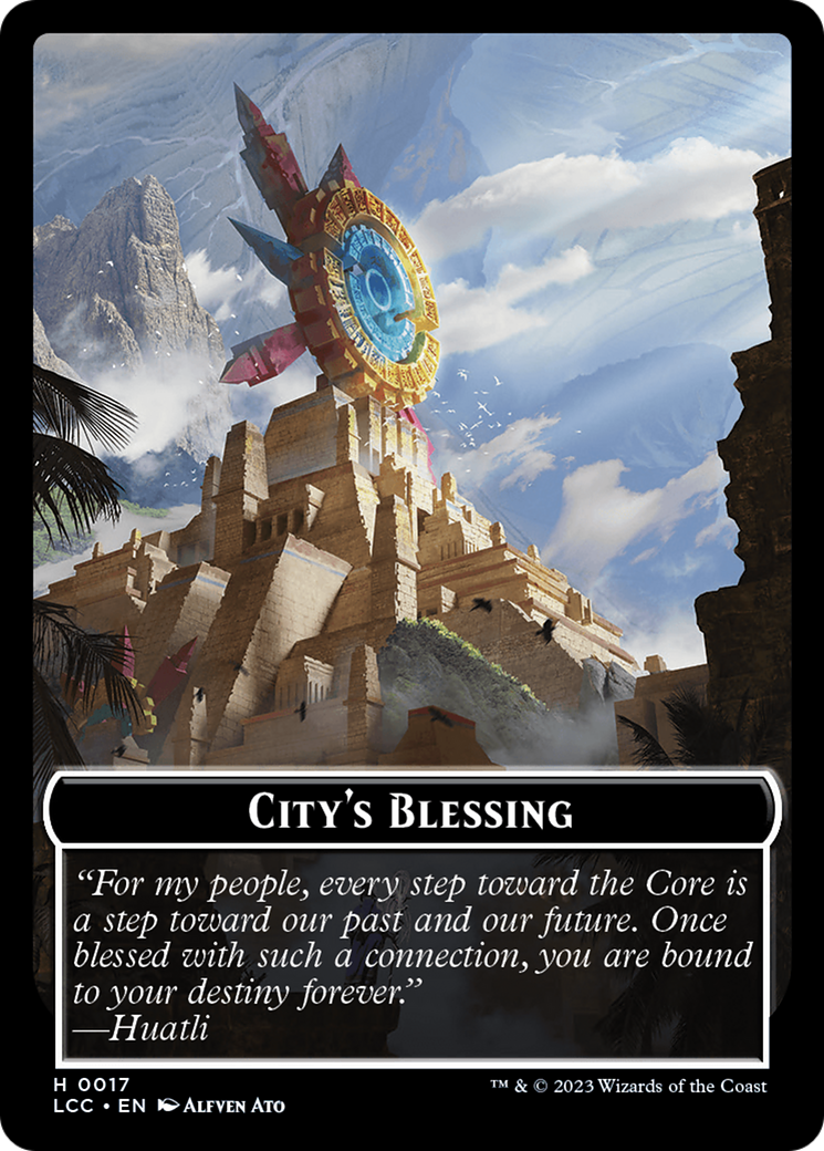 Tiny // City's Blessing Double-Sided Token [Secret Lair Drop Series] | Gam3 Escape