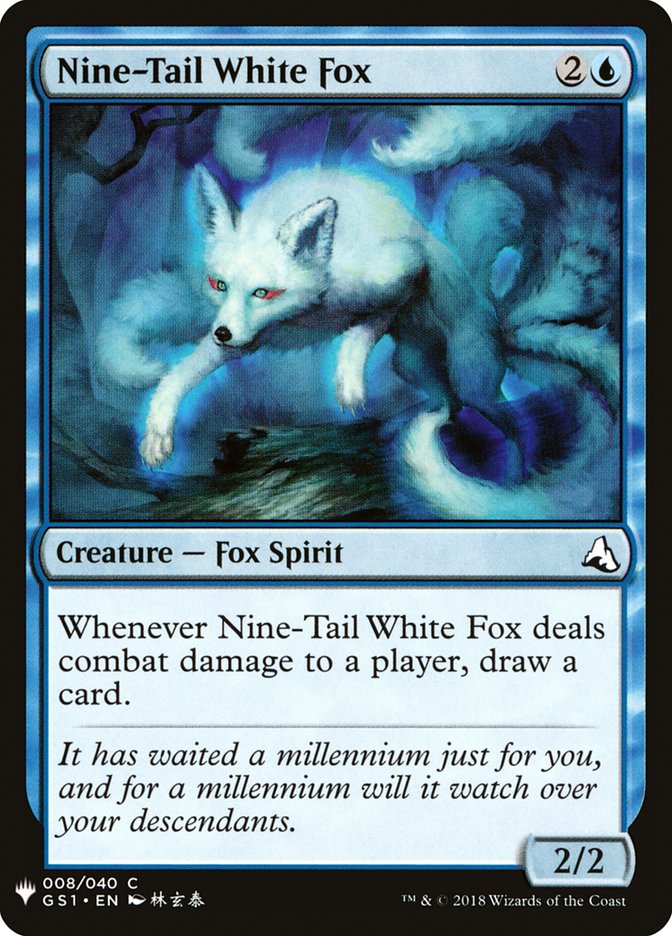 Nine-Tail White Fox [Mystery Booster] | Gam3 Escape
