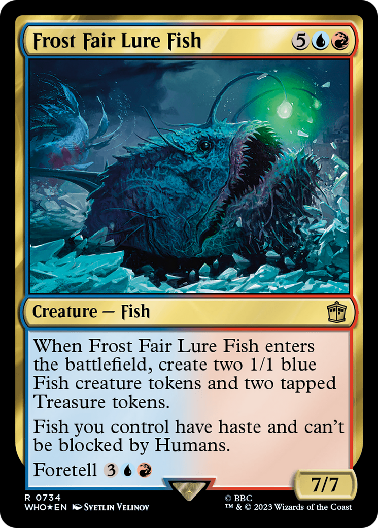 Frost Fair Lure Fish (Surge Foil) [Doctor Who] | Gam3 Escape