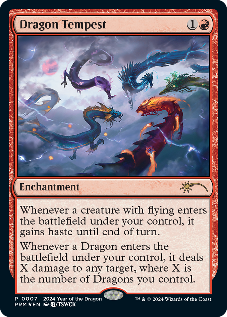 Dragon Tempest (Year of the Dragon 2024) [Standard Showdown Promos] | Gam3 Escape