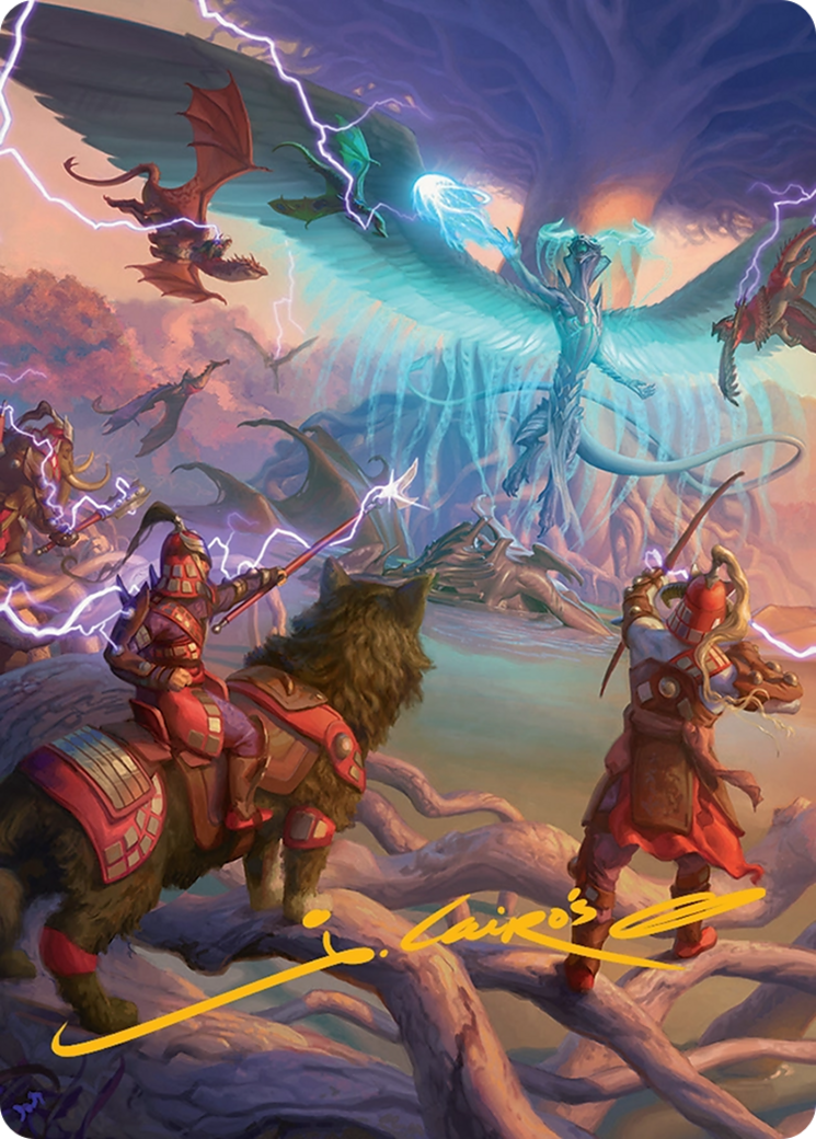 All-Out Assault Art Card (50/54) [Tarkir: Dragonstorm Art Series] | Gam3 Escape