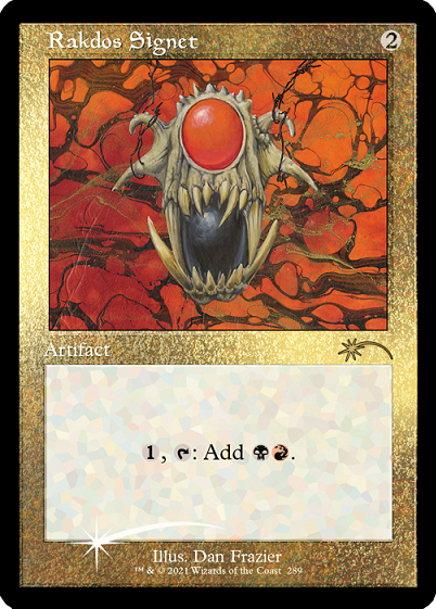 Rakdos Signet (Retro) (Foil Etched) [Secret Lair Drop Series] | Gam3 Escape
