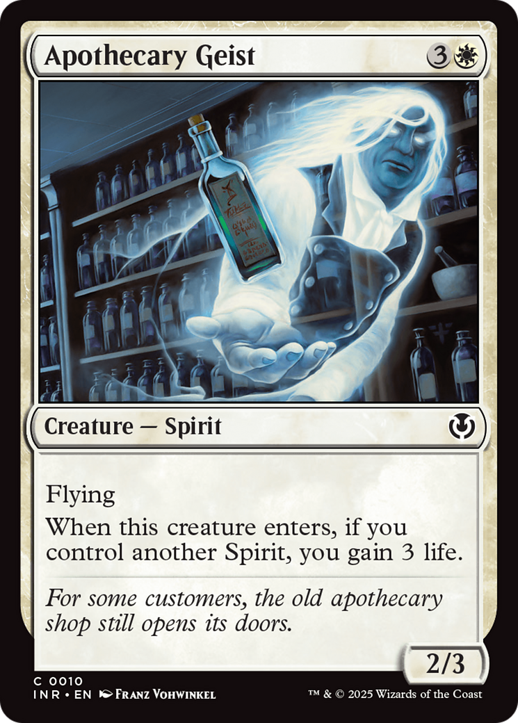 Apothecary Geist [Innistrad Remastered] | Gam3 Escape