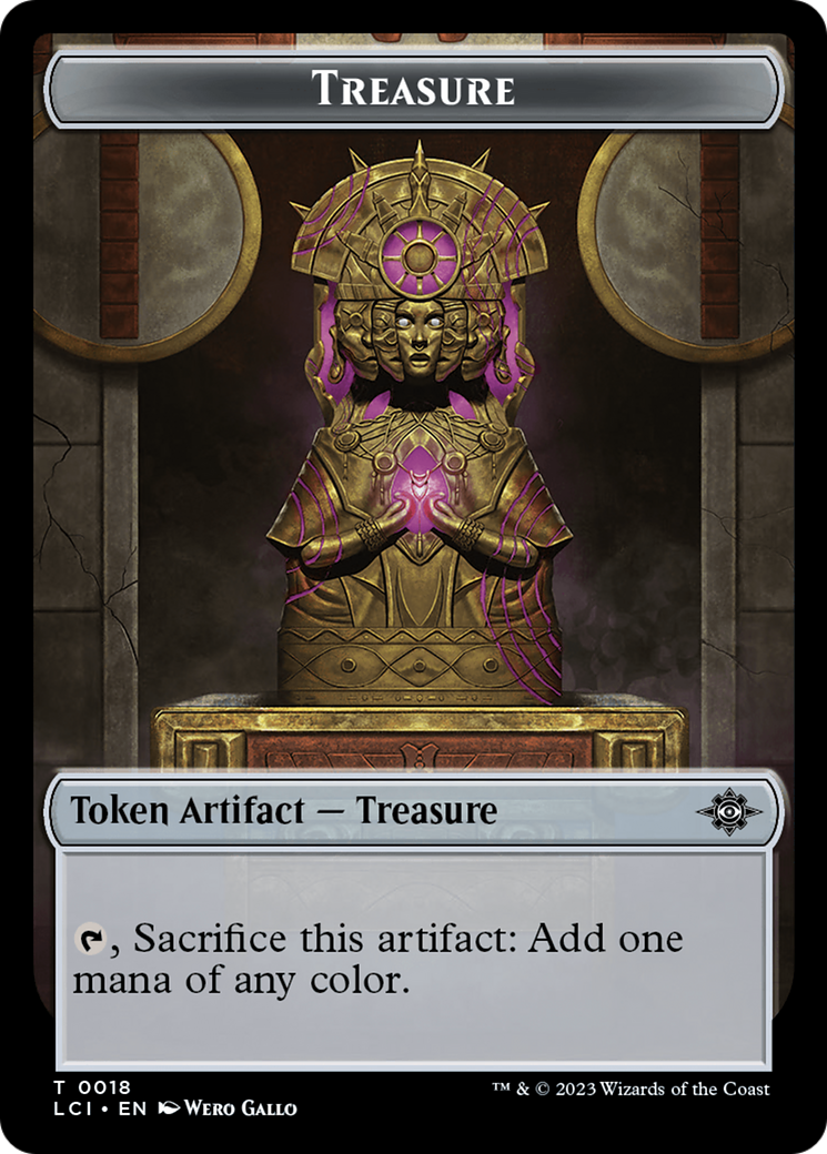 Treasure Token [The Lost Caverns of Ixalan Tokens] | Gam3 Escape