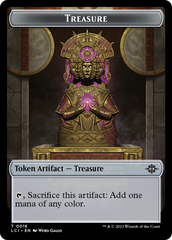 Treasure (0018) // Golem Double-Sided Token [The Lost Caverns of Ixalan Tokens] | Gam3 Escape