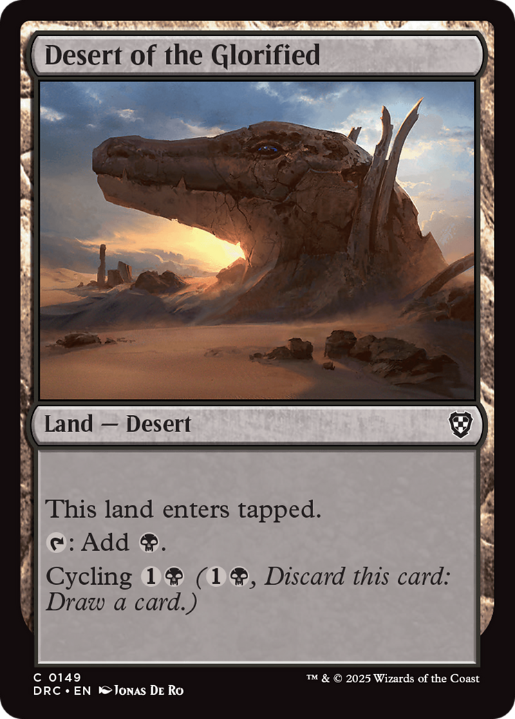 Desert of the Glorified [Aetherdrift Commander] | Gam3 Escape