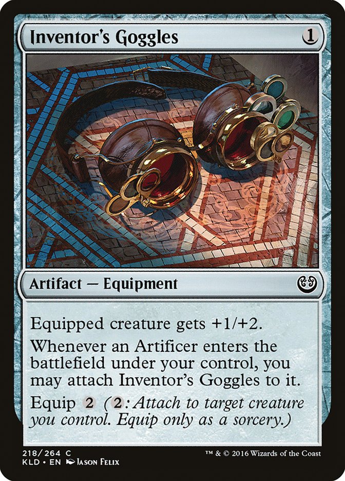 Inventor's Goggles [Kaladesh] | Gam3 Escape