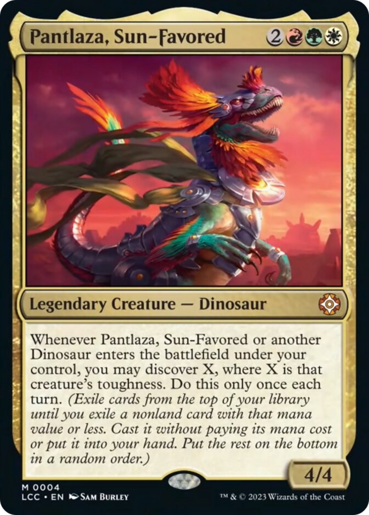 Pantlaza, Sun-Favored [The Lost Caverns of Ixalan Commander] | Gam3 Escape
