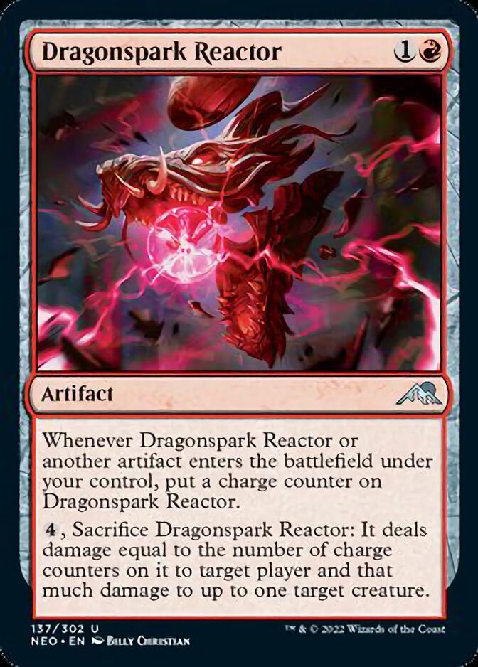 Dragonspark Reactor [Kamigawa: Neon Dynasty] | Gam3 Escape
