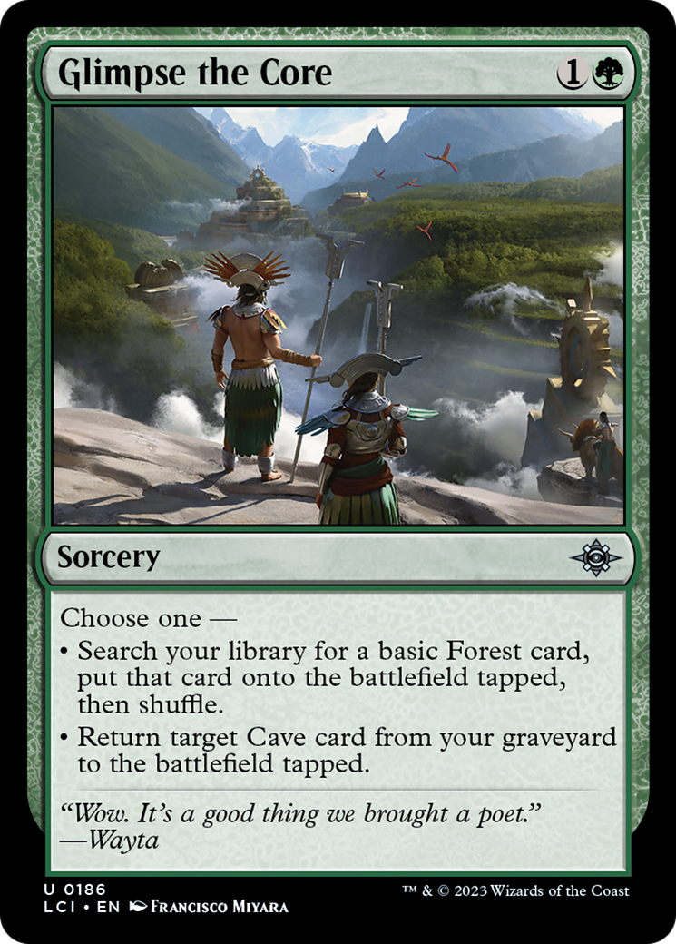Glimpse the Core [The Lost Caverns of Ixalan] | Gam3 Escape