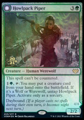 Howlpack Piper // Wildsong Howler [Innistrad: Crimson Vow Prerelease Promos] | Gam3 Escape