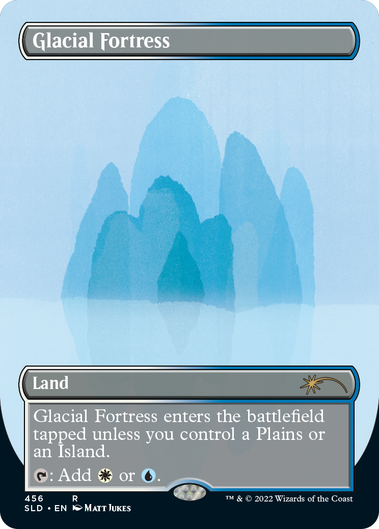Glacial Fortress (Borderless) [Secret Lair Drop Series] | Gam3 Escape