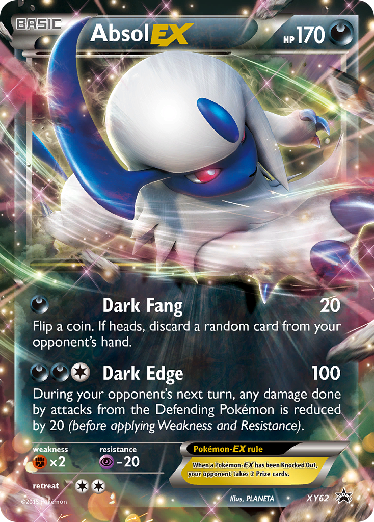 Absol EX (XY62) [XY: Black Star Promos] | Gam3 Escape