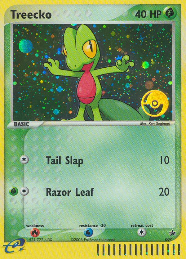 Treecko (007) [Nintendo: Black Star Promos] | Gam3 Escape