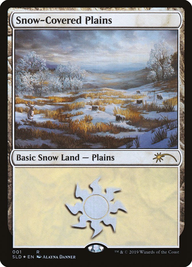 Snow-Covered Plains (001) [Secret Lair Drop Series] | Gam3 Escape