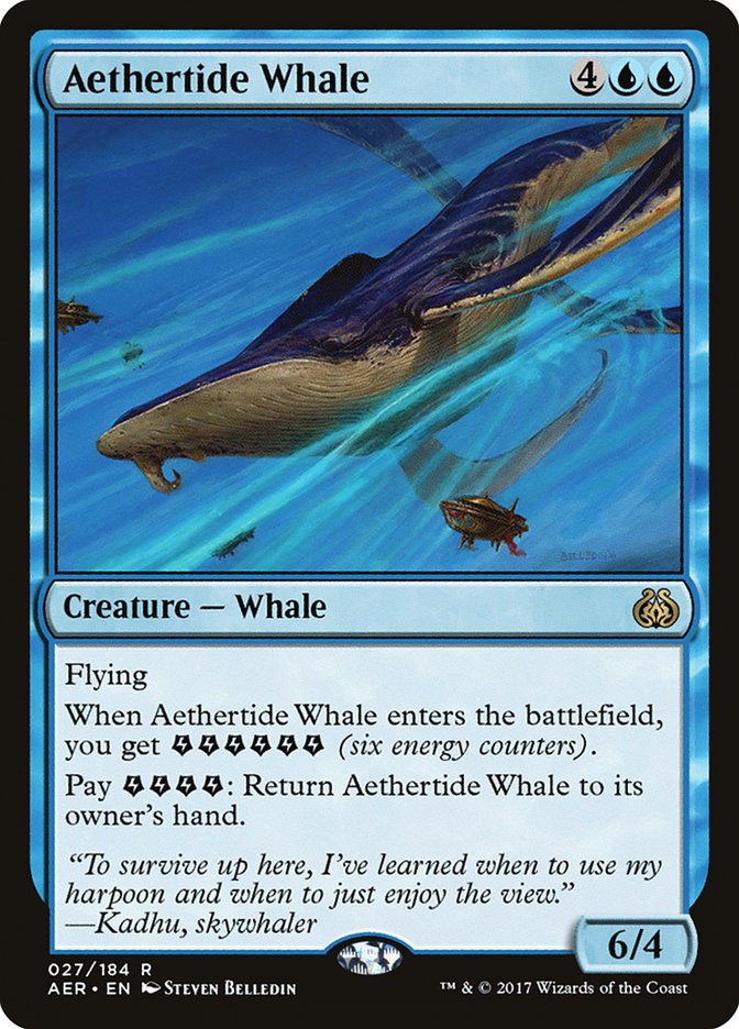 Aethertide Whale [Aether Revolt] | Gam3 Escape