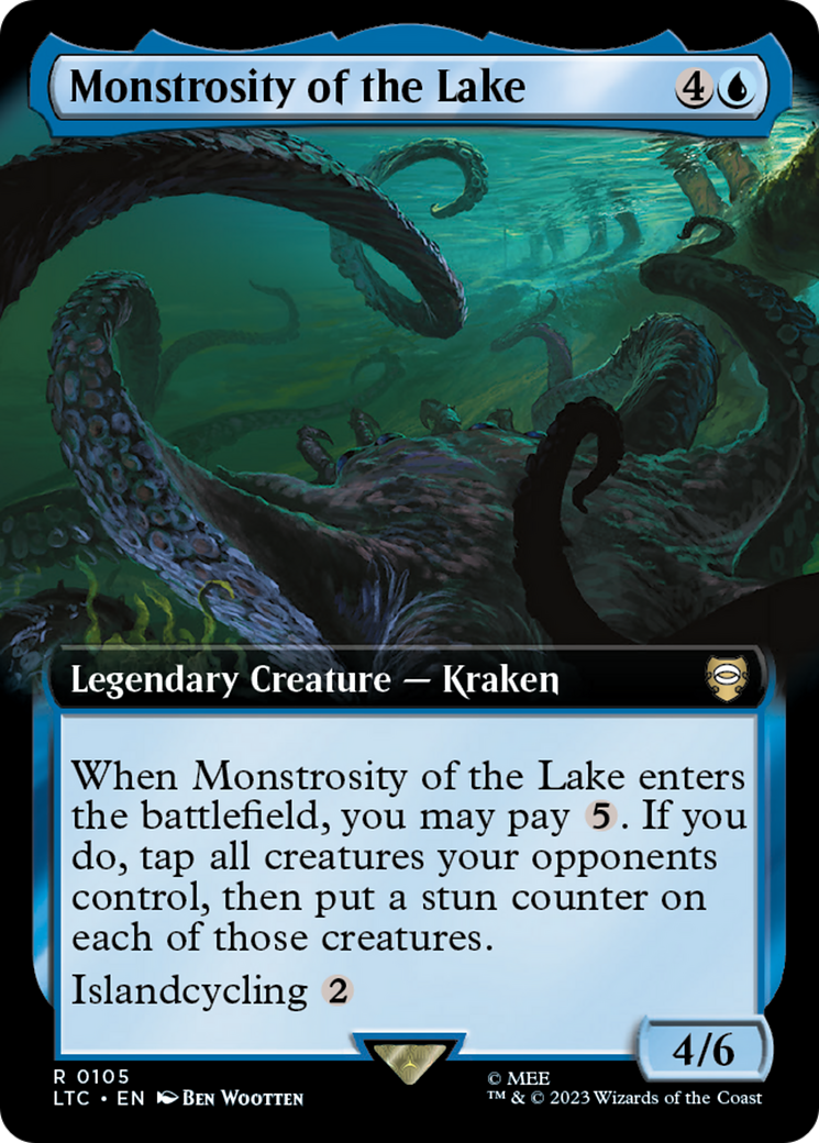 Monstrosity of the Lake (Extended Art) [The Lord of the Rings: Tales of Middle-Earth Commander] | Gam3 Escape