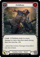 Debilitate (Red) [U-WTR066] (Welcome to Rathe Unlimited)  Unlimited Rainbow Foil | Gam3 Escape