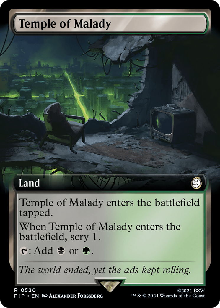 Temple of Malady (Extended Art) [Fallout] | Gam3 Escape