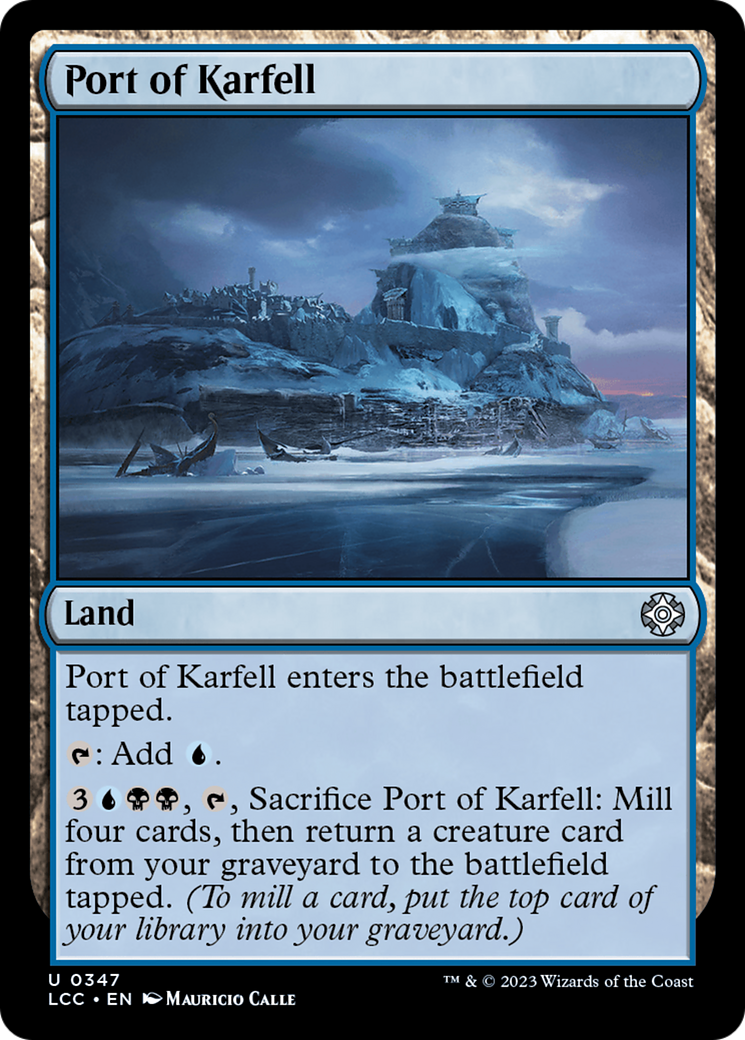 Port of Karfell [The Lost Caverns of Ixalan Commander] | Gam3 Escape