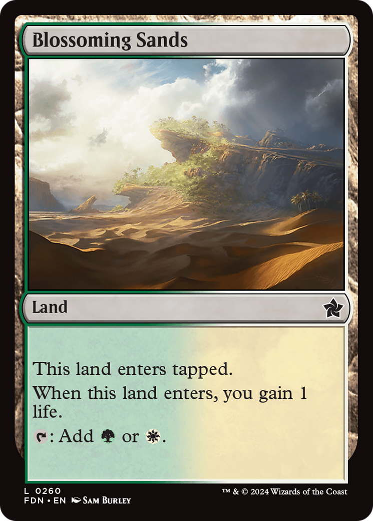 Blossoming Sands [Foundations] | Gam3 Escape