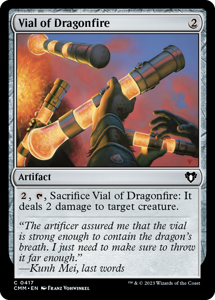 Vial of Dragonfire [Commander Masters] | Gam3 Escape