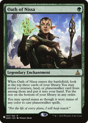 Oath of Nissa [The List Reprints] | Gam3 Escape