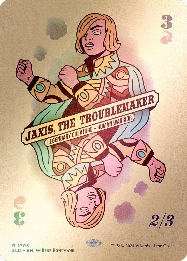 Jaxis, the Troublemaker (Rainbow Foil) [Secret Lair Drop Series] | Gam3 Escape