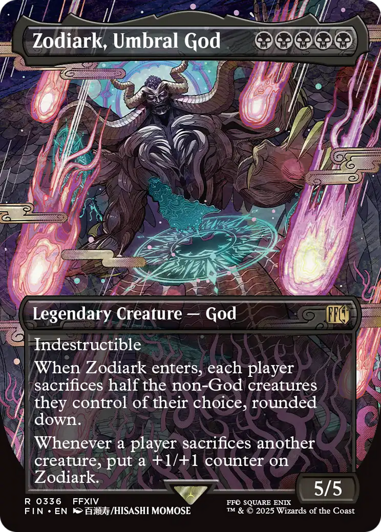 Zodiark, Umbral God (Borderless) [FINAL FANTASY] | Gam3 Escape