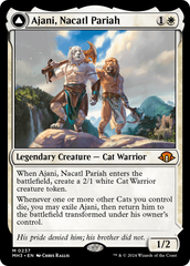 Ajani, Nacatl Pariah // Ajani, Nacatl Avenger [Modern Horizons 3] | Gam3 Escape