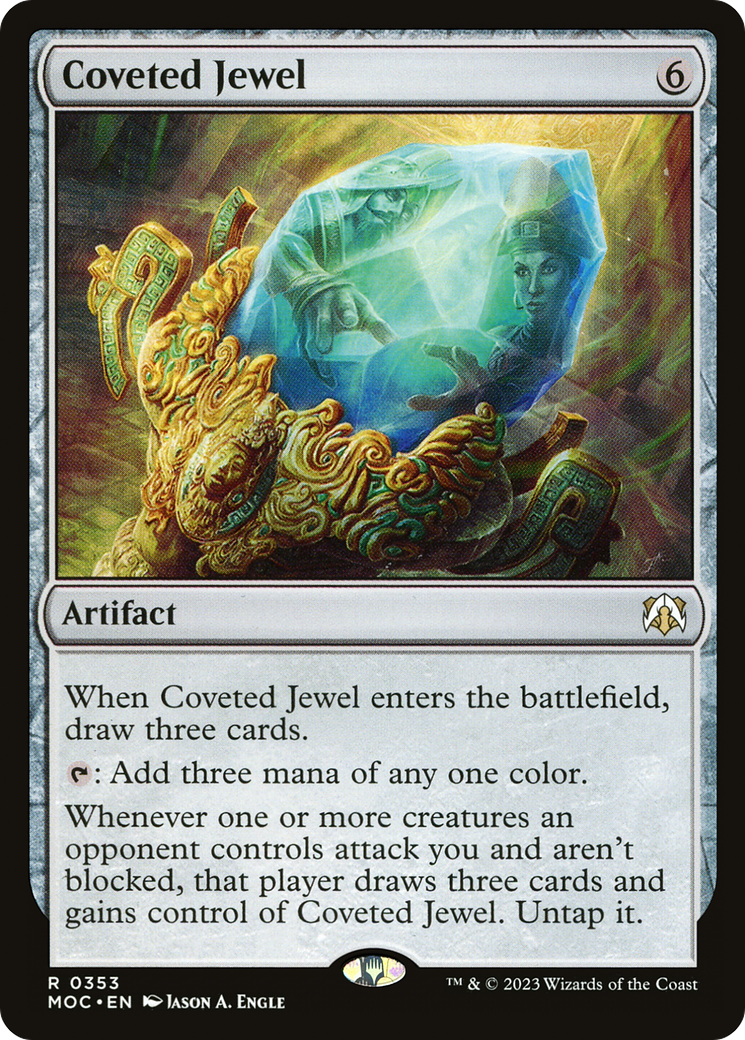 Coveted Jewel (Ripple Foil) [Modern Horizons 3 Commander] | Gam3 Escape