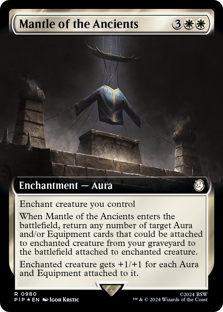 Mantle of the Ancients (Extended Art) (Surge Foil) [Fallout] | Gam3 Escape