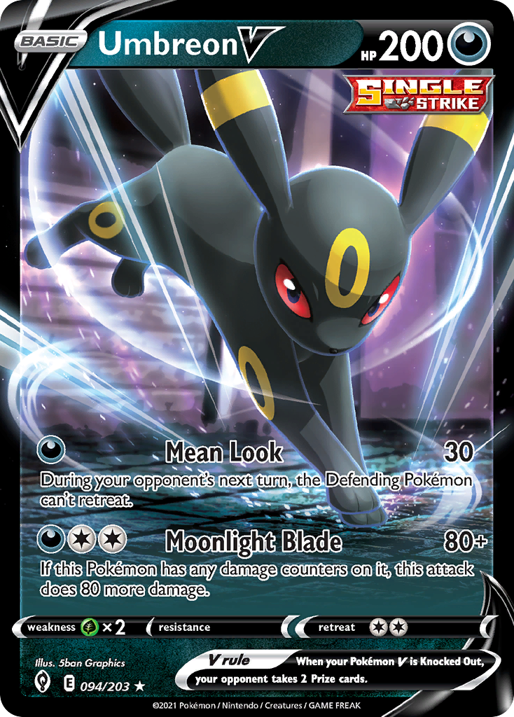 Umbreon V (094/203) (Intro Deck) [Sword & Shield: Evolving Skies] | Gam3 Escape